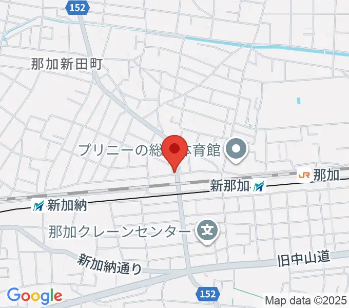 シャルテ音楽教室の地図
