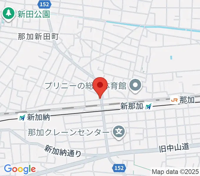 シャルテ音楽教室の地図