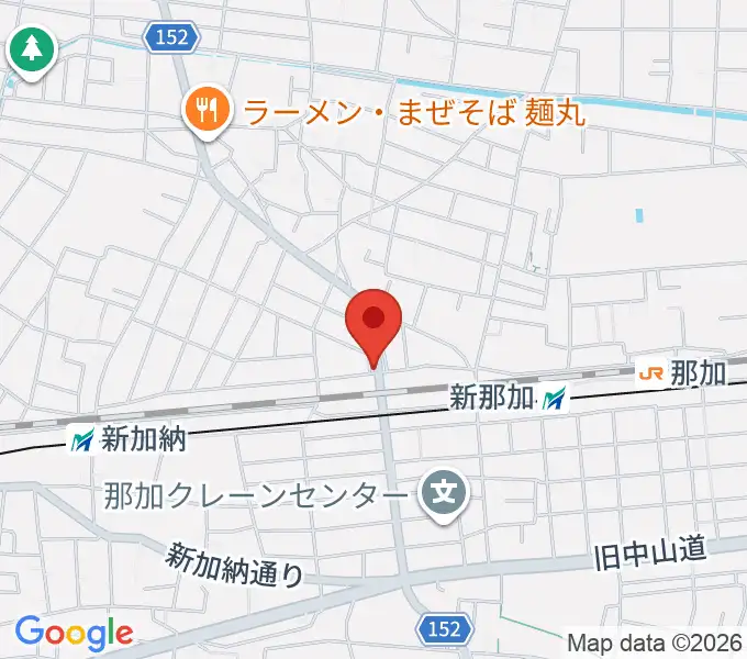 シャルテ音楽教室の地図