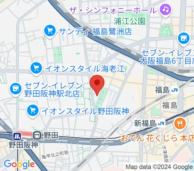 まこと音楽教室の地図