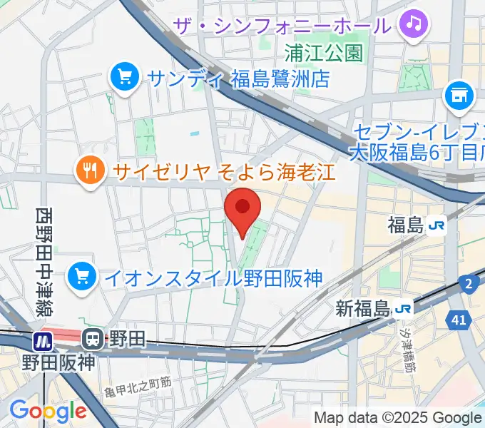 まこと音楽教室の地図