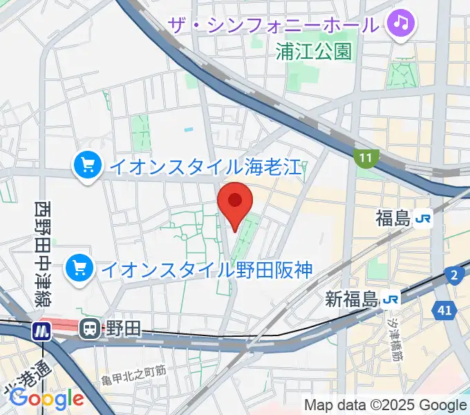 まこと音楽教室の地図