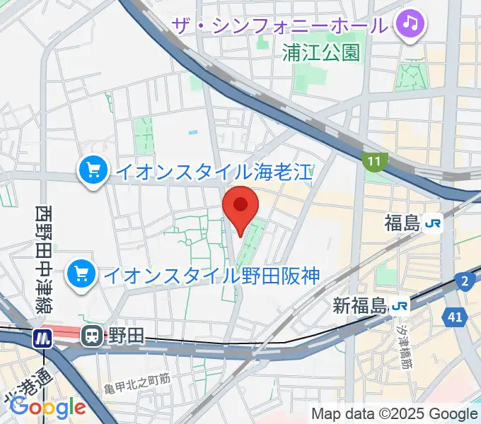 まこと音楽教室の地図