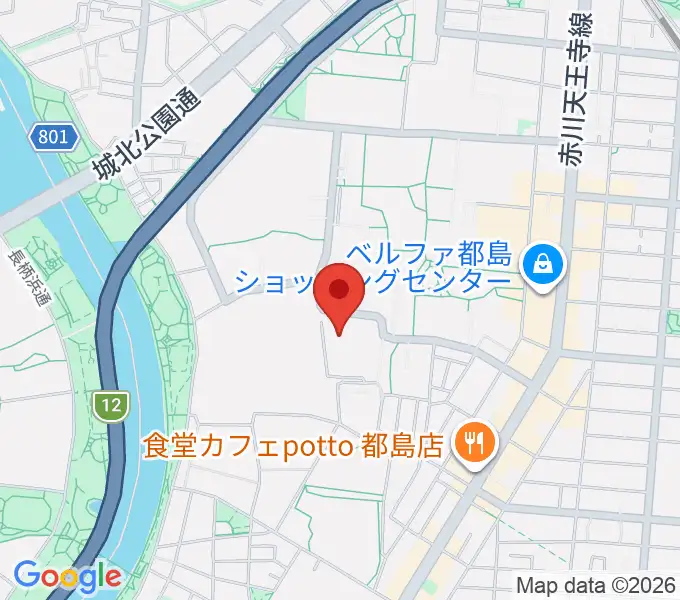 森音楽教室 都島教室の地図