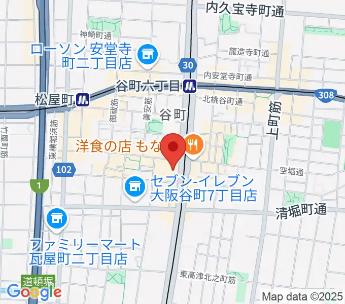 さくらピアノ教室・ヴァイオリン教室の地図