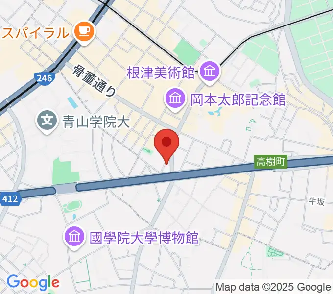南青山Future SEVEN (フューチャーセブン）の地図