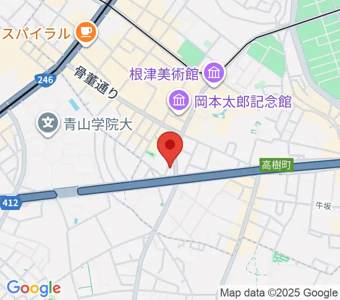 南青山Future SEVEN (フューチャーセブン）の地図