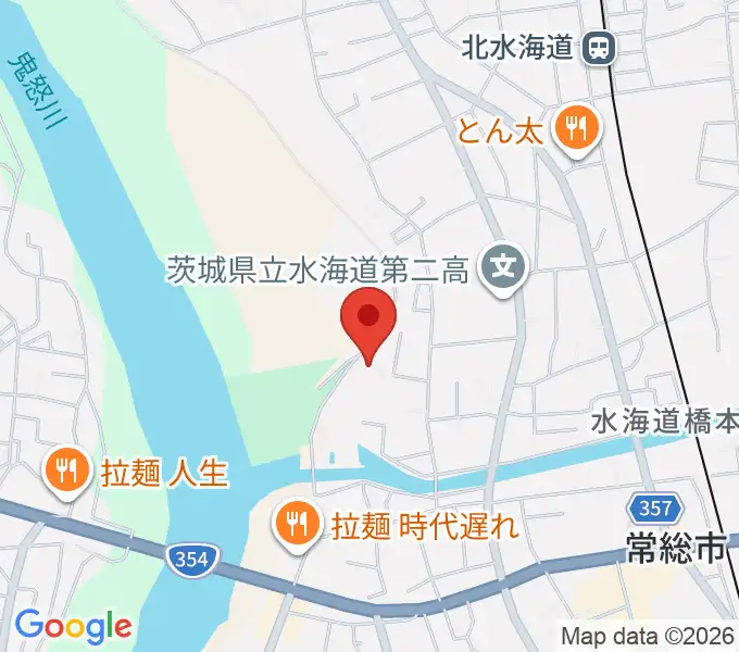 かさはら音楽アトリエの地図