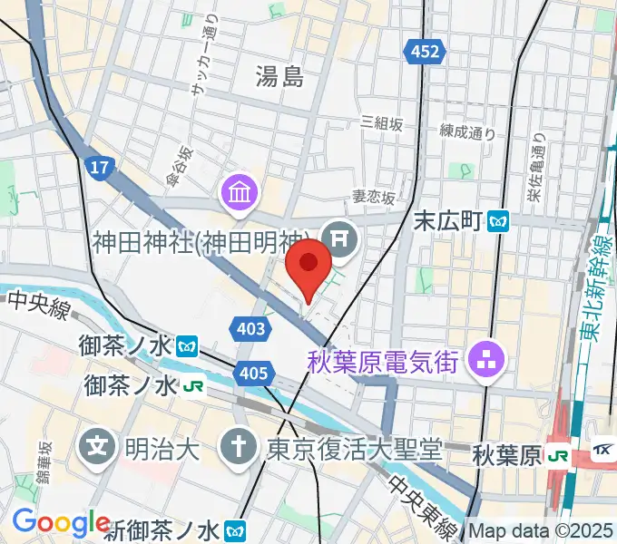 メディア・カームの地図