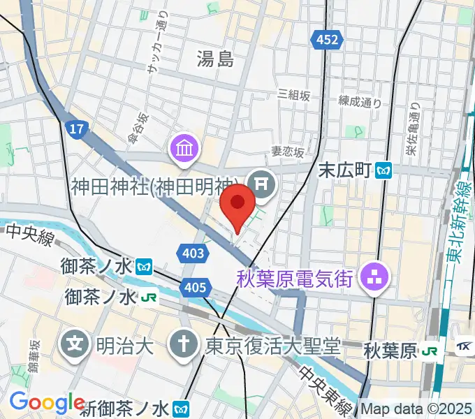メディア・カームの地図
