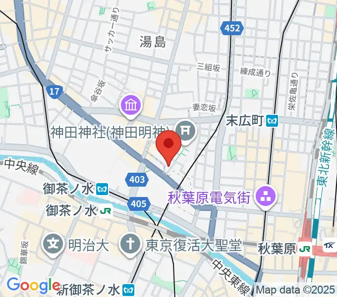 メディア・カームの地図