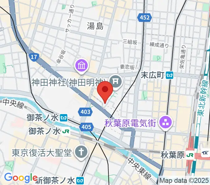 メディア・カームの地図