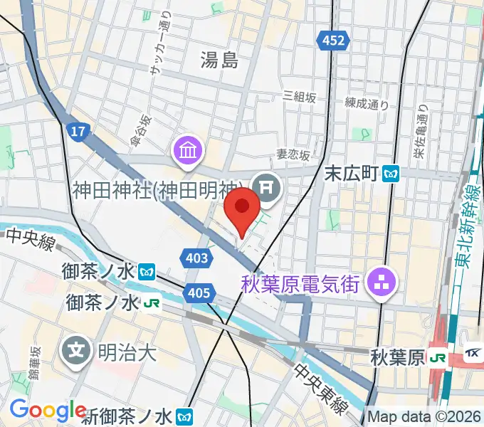 メディア・カームの地図