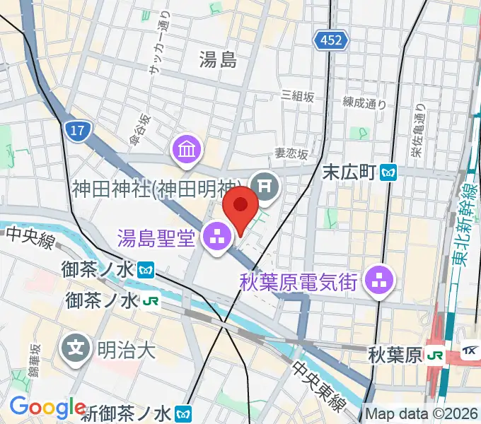 メディア・カームの地図