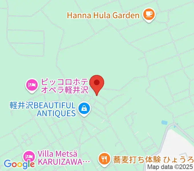 音楽ロッヂ ゆうげん荘の地図