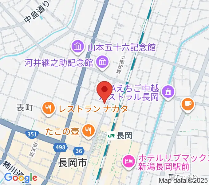 あぽろん長岡店の地図