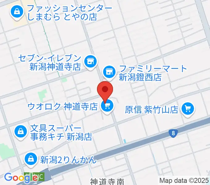 あぽろん駅南店の地図