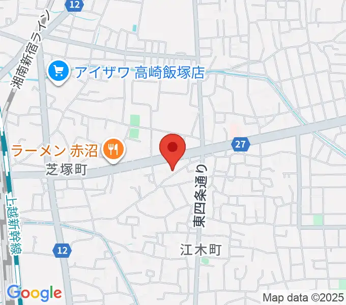 藤巻ピアノ音楽教室の地図