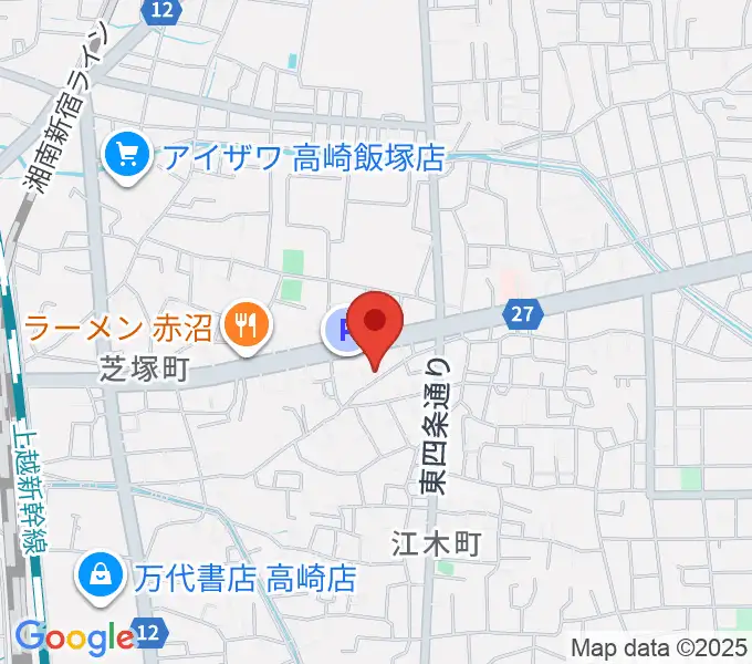 藤巻ピアノ音楽教室の地図