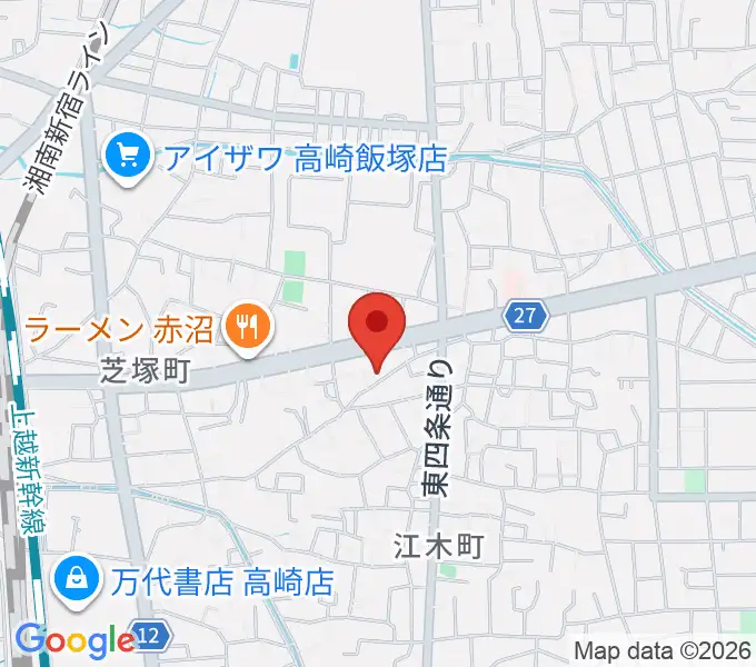 藤巻ピアノ音楽教室の地図
