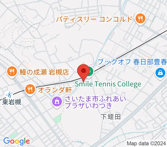 スタジオコーリングの地図