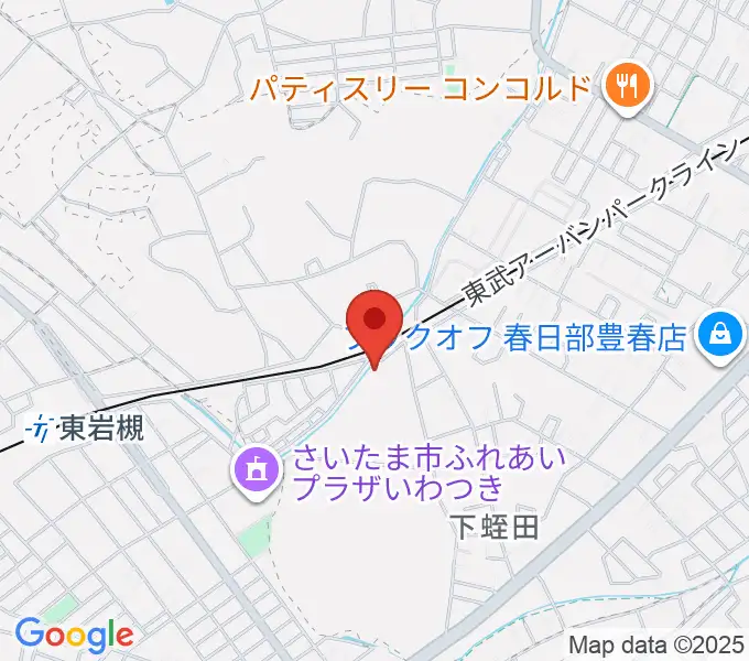 スタジオコーリングの地図