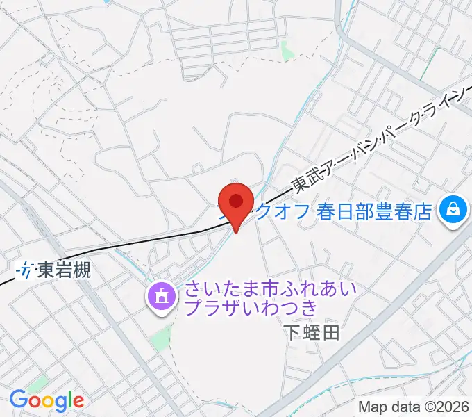 スタジオコーリングの地図