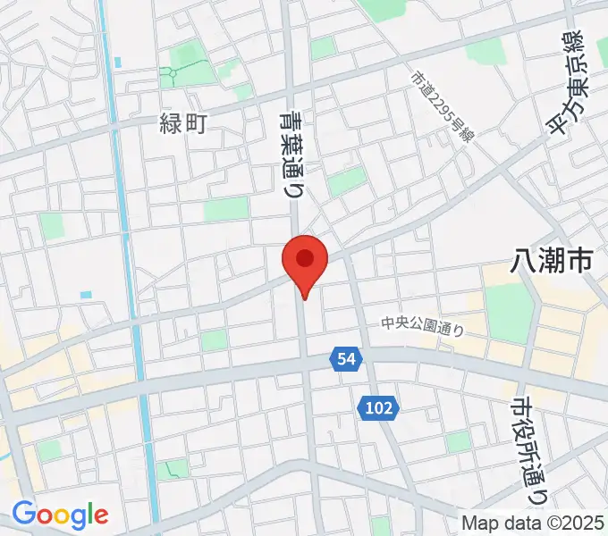 サウンドスタジオ・イフの地図