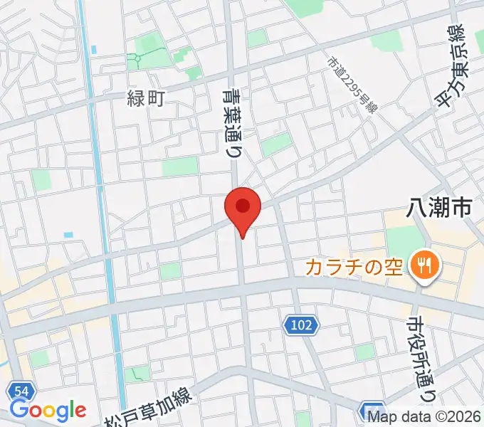 サウンドスタジオ・イフの地図