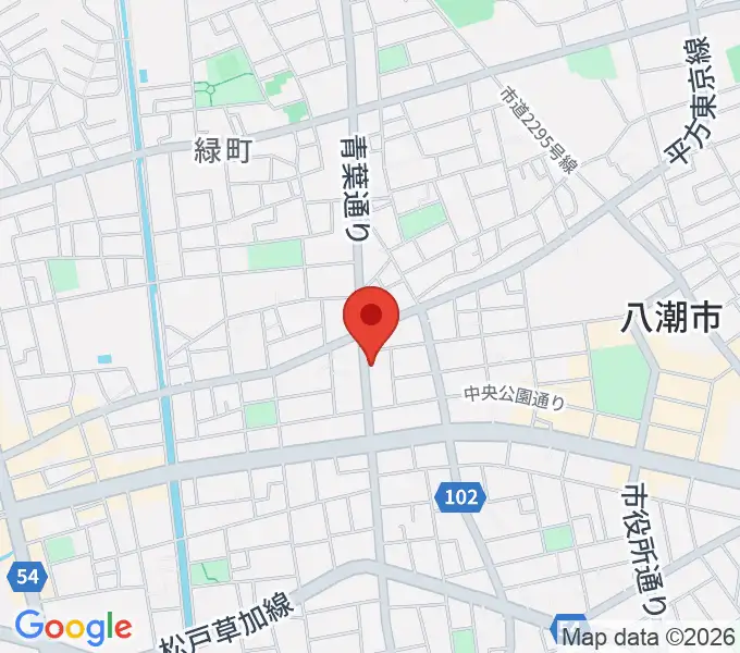 サウンドスタジオ・イフの地図
