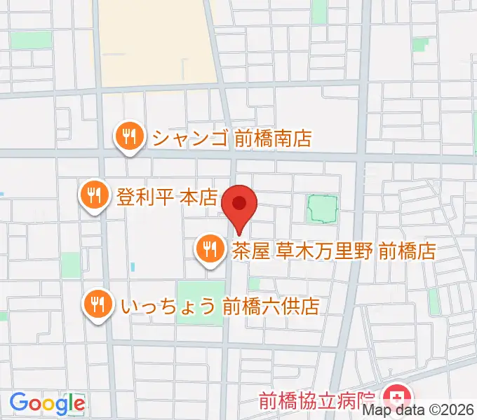 エコミック音楽教室の地図