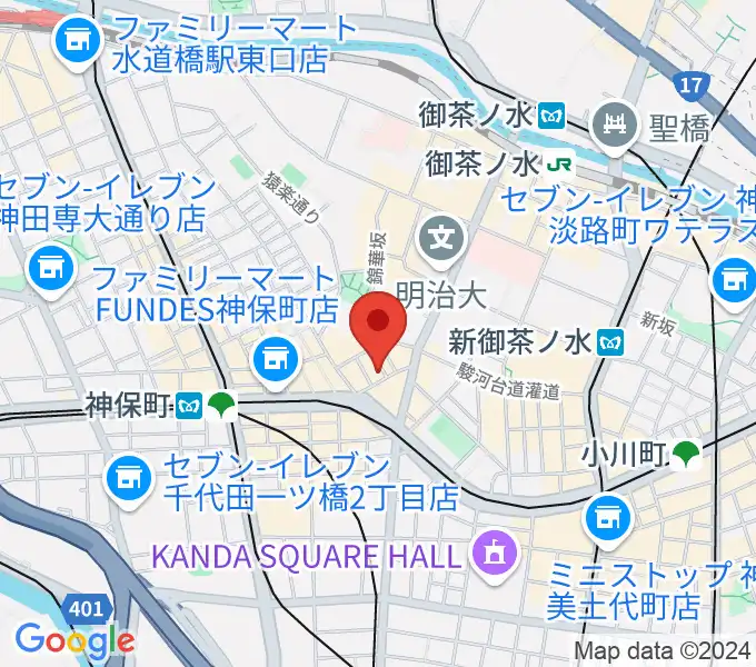 ナチュラルハイテックレコーズの地図