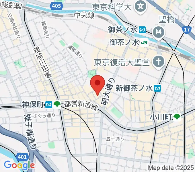 ナチュラルハイテックレコーズの地図