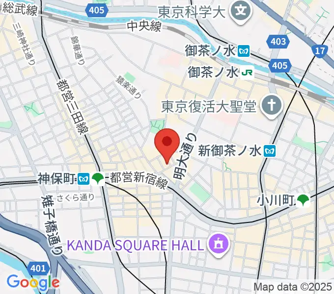 ナチュラルハイテックレコーズの地図