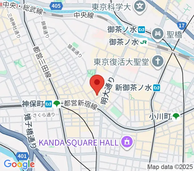 ナチュラルハイテックレコーズの地図