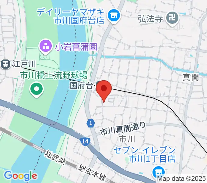 STUDIO Beの地図