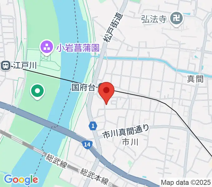 STUDIO Beの地図