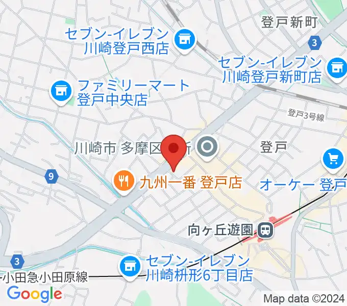 SOUND STUDIO OTAの地図