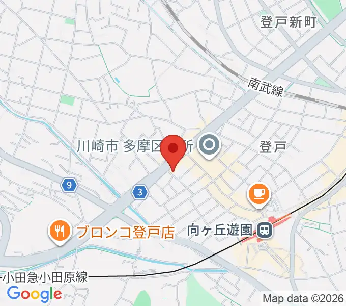 SOUND STUDIO OTAの地図