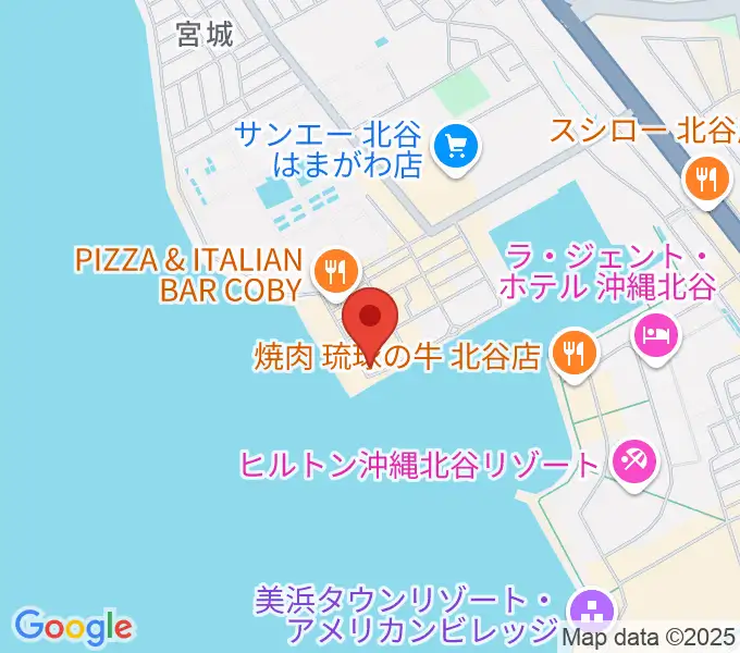 サンセットミュージックスクールの地図