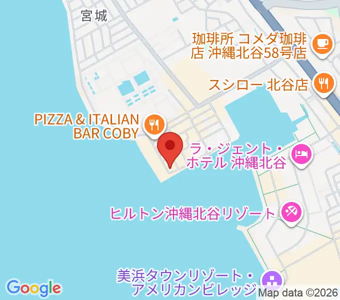 サンセットミュージックスクールの地図