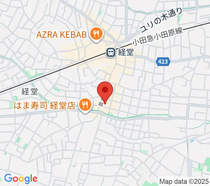 音楽酒場ピックの地図