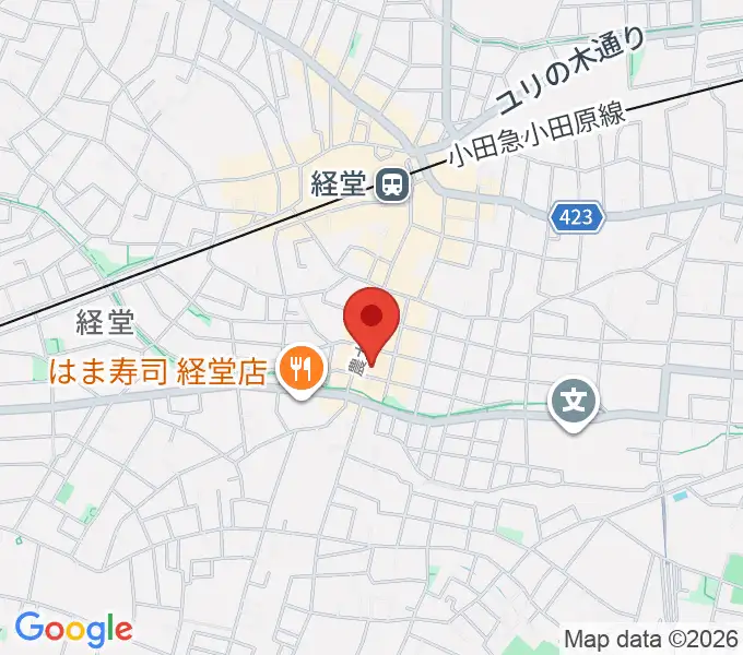 音楽酒場ピックの地図