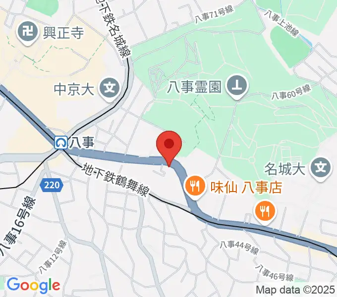 R'STUDIO YAGOTOの地図