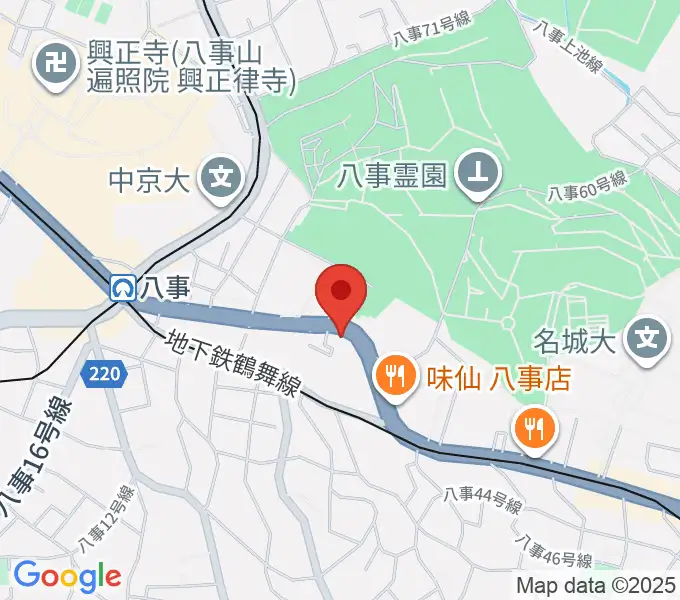 R'STUDIO YAGOTOの地図