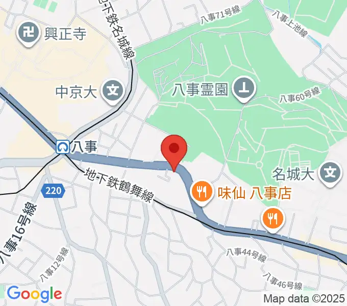 R'STUDIO YAGOTOの地図