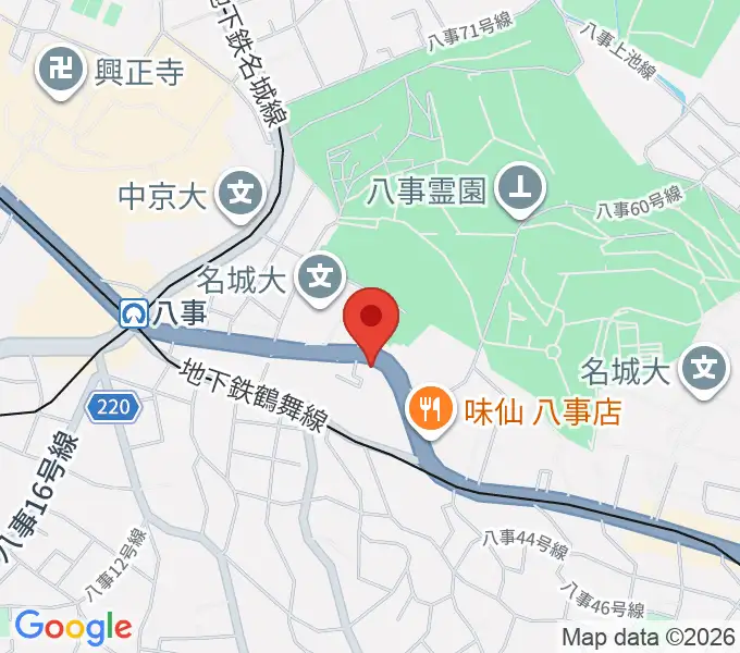 R'STUDIO YAGOTOの地図