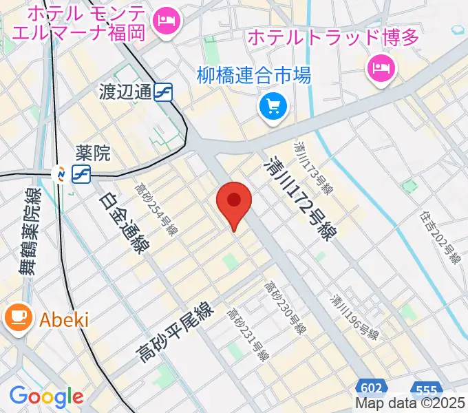 ワンナイン・サウンドプロデュースの地図