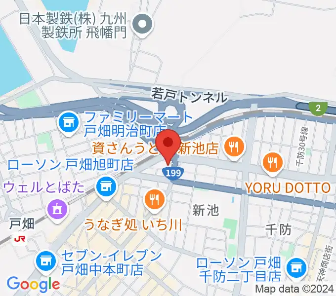 スタジオ アビーロード戸畑店の地図