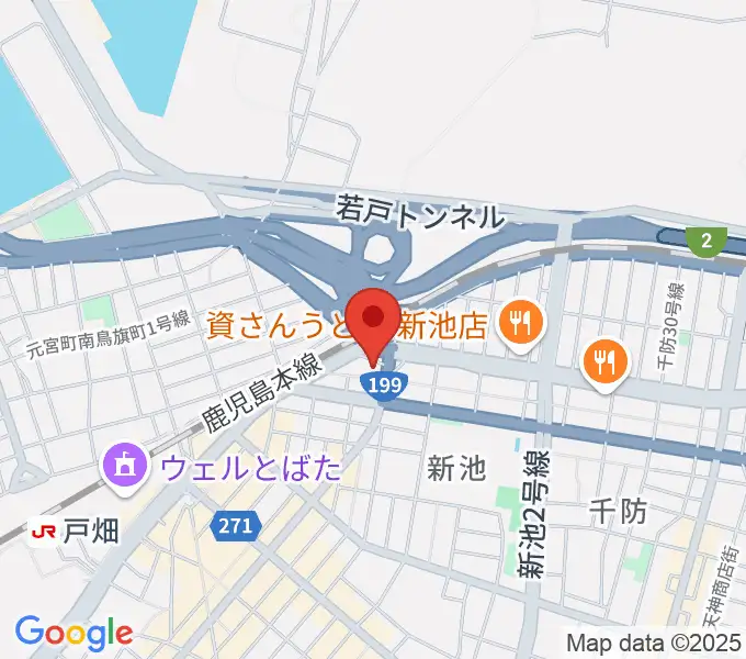 スタジオ アビーロード戸畑店の地図